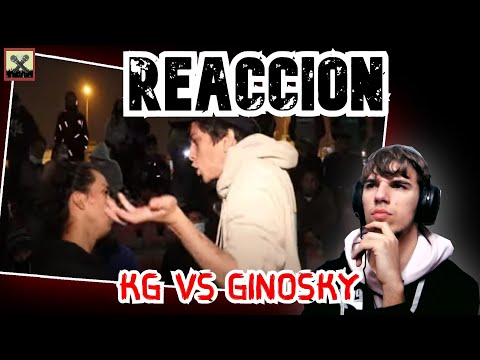REACCIÓN KG VS GINOSKY, ULTIMO VERSO, UNDERGROUND DE PERÚ |DUO FREESTYLE