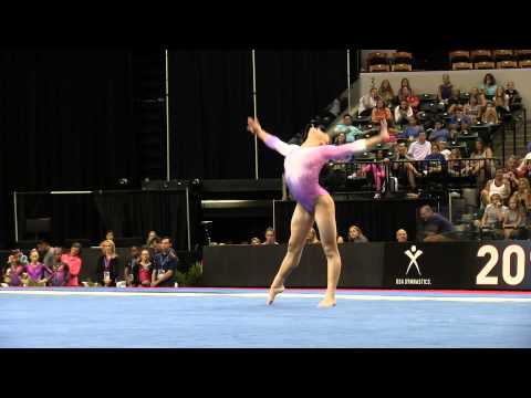 Lauren Hernandez – Floor Exercise – 2015 P&G Championships – Jr. Women Day 2