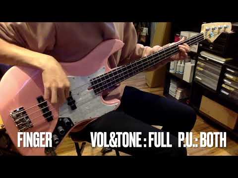 【試奏動画】 Bacchus (バッカス) / WJB-360R Univers Series  エレキベース