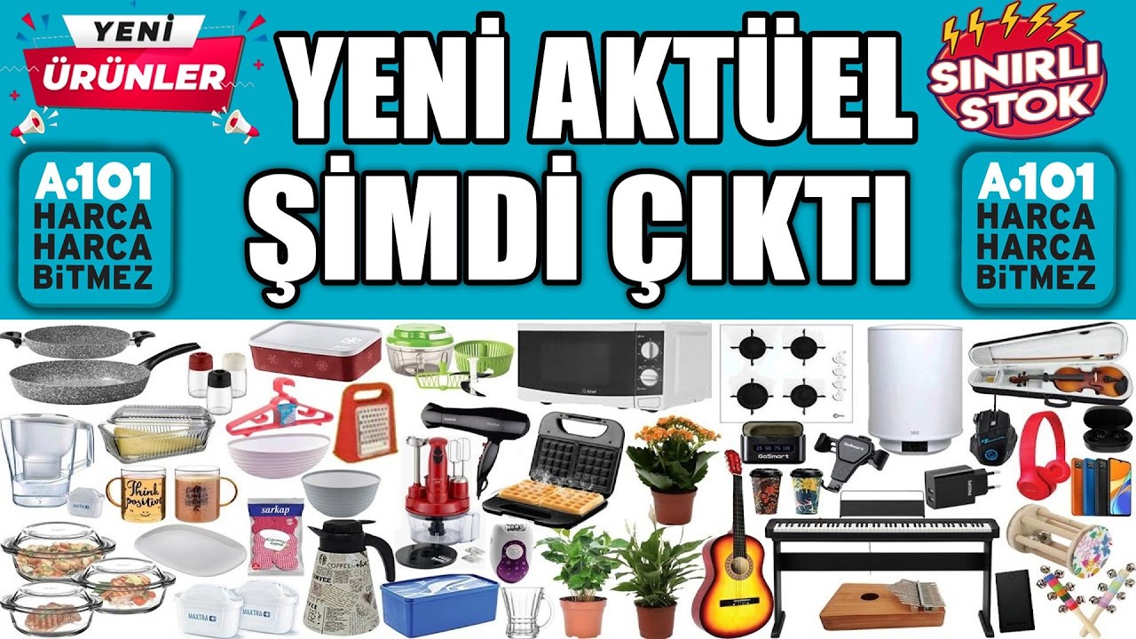 A101 April 30, 2026 🛍️ WEDDING & HOME PRODUCTS 💥 THIS WEEK'S DISCOUNTS 😍 A101 Weekly Catalog Updated