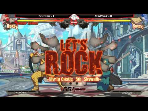 GGAnimeMonthly#3 GGXRD ShinSin vs MadWak