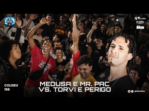 (20 CONTRA 2??🤣🤣) MR PAC E MEDUSA X PERIGO E TORVI - PRIMEIRA FASE - BATALHA DO COLISEU - EDIÇÃO 198