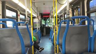 CTA On Board Riding 2007 New Flyer D40LF Bus 1617 on Route 78 Montrose from HIP Mall to Blue Line