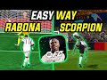 *EASY WAY* how to do scorpion kick in FC mobile | hidden skills fc mobile
