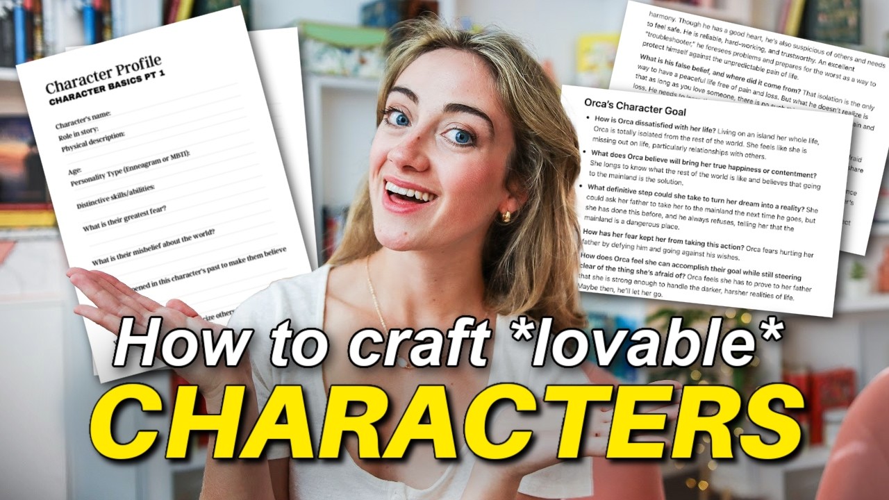 How to Create Characters Readers Care About *BEGINNER FRIENDLY*