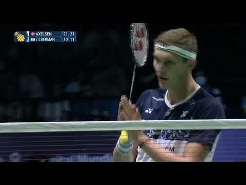 Match Point - Viktor Axelsen vs Misha Zilberman - MS, SF - European Championships 2022