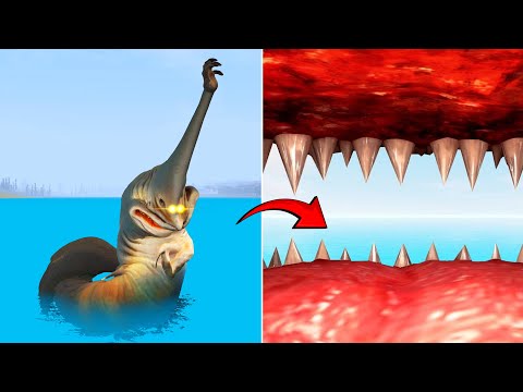 สำรวจข้างในร่างกาย Hand Sea Monster มีอะไรอยู่ในนั้น!