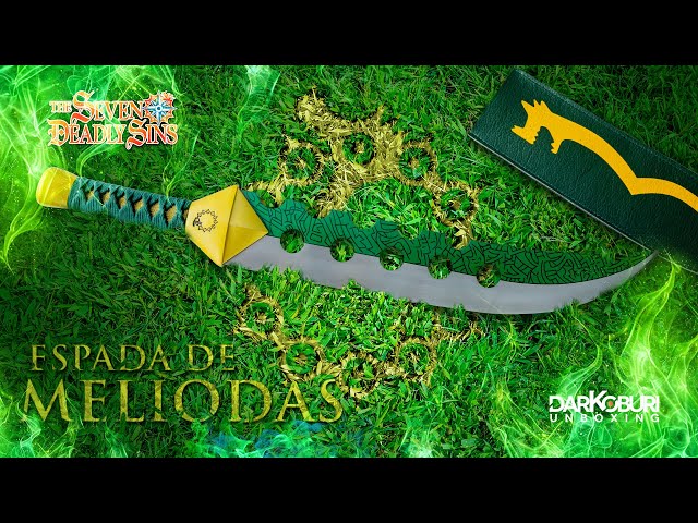Vídeo relacionado con PIDAK Llavero Espada del Capitán de los 7 Pecados - 12 cm - Metal, dorado, XL