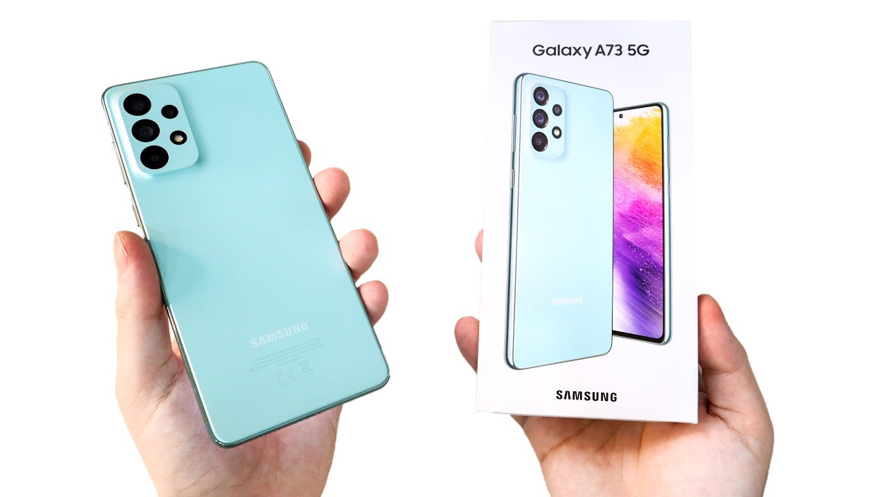 Смартфон Samsung Galaxy A73 5G 8/256Gb зеленый
