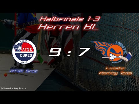 2023 | Herren | Halbfinale 1-3 | ATSE Graz vs Lunatics Hockey Team