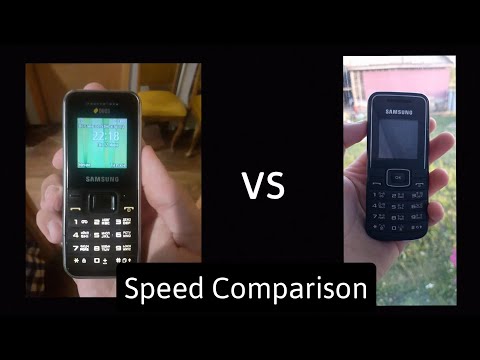 Samsung E1182 vs Samsung E1050 - Speed Comparison (collab with @Georgiy Khachikyan TV )