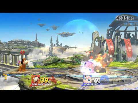 Smash Online Duo Duck Hunt vs Jigglypuff