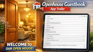 Download lagu Openhouse Guestbook App Trailer | Smart Sign-Ins for Real Estate Pros mp3