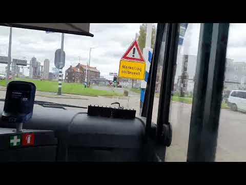 RET buslijn 44 (nieuwe route) Zuidplein - Rotterdam Centraal versnelt met de 1410