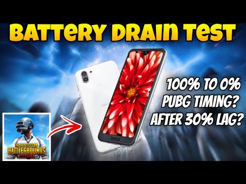 Sharp Aquos R2 Battery Drain Test| From 100% to 0%