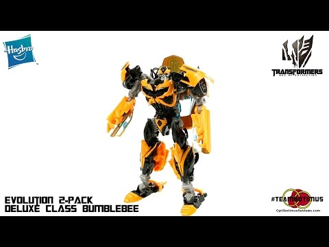Video Review of the Transformers 4 Age of Extinction: "Concept Camaro" Deluxe Class Bumblebee
