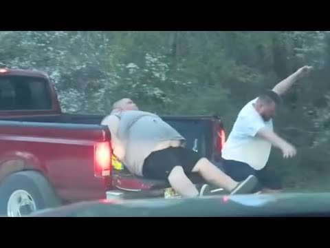 HillBilly Police Chase Off-Road Chuckin’ Brews, Sleeves of Cookies @ the Squad Car