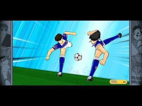 Captain Tsubasa Dream Team 1997 Sano, Kishida, Sorimachi Banner 1-6 steps Gacha