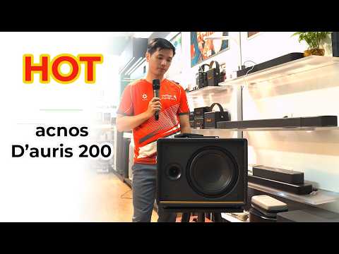 Loa Acnos D'auris 200, nghe nhạc và hát karaoke cực hay