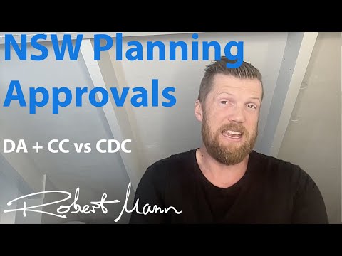NSW Planning Approvals - DA vs CC vs CDC