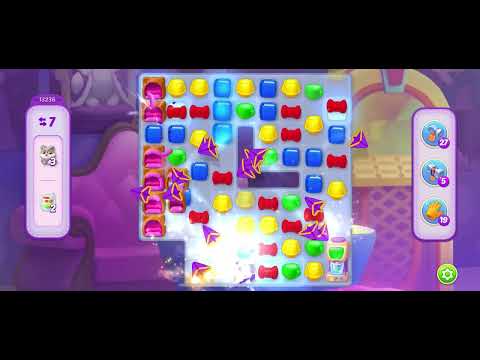 Homescapes level 13236 - no booster gameplay