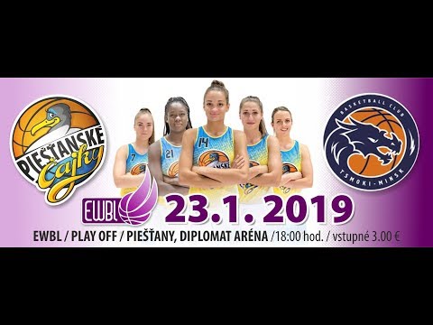 EWBL play-off: Piešťanské Čajky - Tsmoki Minsk