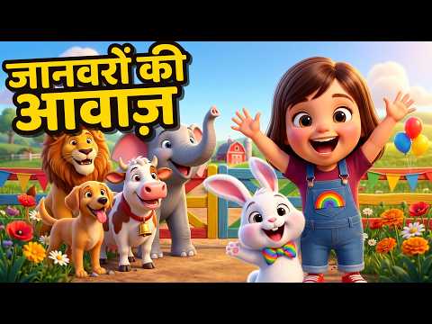 Thumbnail: जानवरों की आवाज़ | Animal Sounds Song