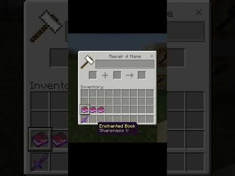 How To Make Sword Overpowered || Best Enchantments For Sword ||Minecraft PE #shorts