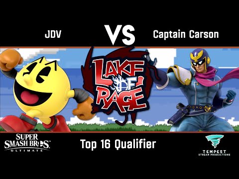 JDV (Pac-Man) VS Captain Carson (Captain Falcon) - Top 16 Qualifier - The Lake of Rage