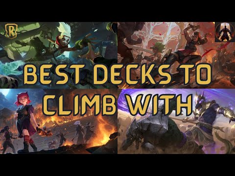[STANDARD] Final Ranked Ladder Push! BEST Decks For Your Last Minute Climb! | Legends of Runeterra
