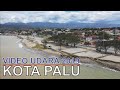 Kota Palu 2019 Drone View Ibukota Provinsi Sulawesi Tengah Sepanjang Garis Pantai