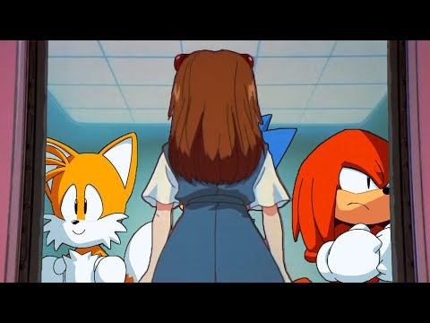 Sonic Mania Plus - Asuka Opens Elevator...