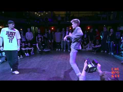 Siberian Top Dance Contest - hip-hop 1/8 Stepa vs Kit (Sibprokach 2016)