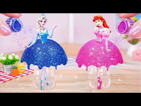 Perfect Pull Me Up Princess Cake 😍 How To Make Beautiful Disney Princess Cake 💖 Yummy Little Cakes