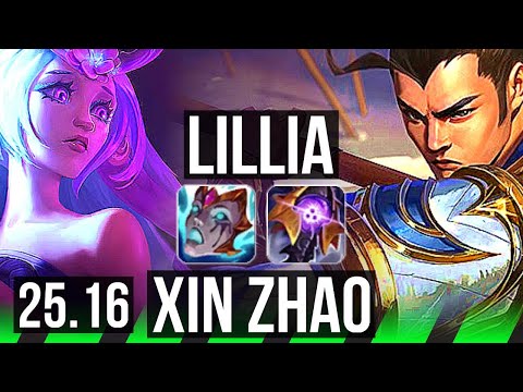 LILLIA vs XIN ZHAO (JGL) | 4/0/9 | KR Master | 25.16