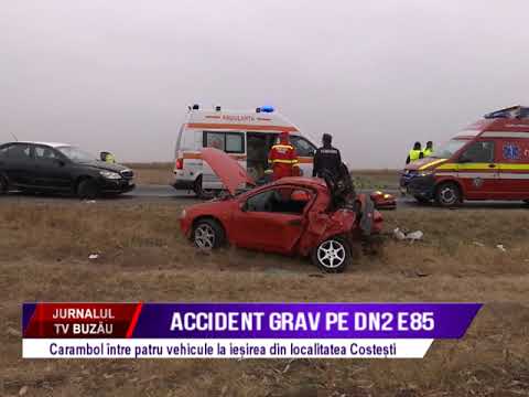 Accident grav pe DN2 E85