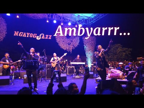 Ambyarrr!! Didi Kempot & Soimah - Banyu Langit - cendol dawet | Ngayogjazz 2019