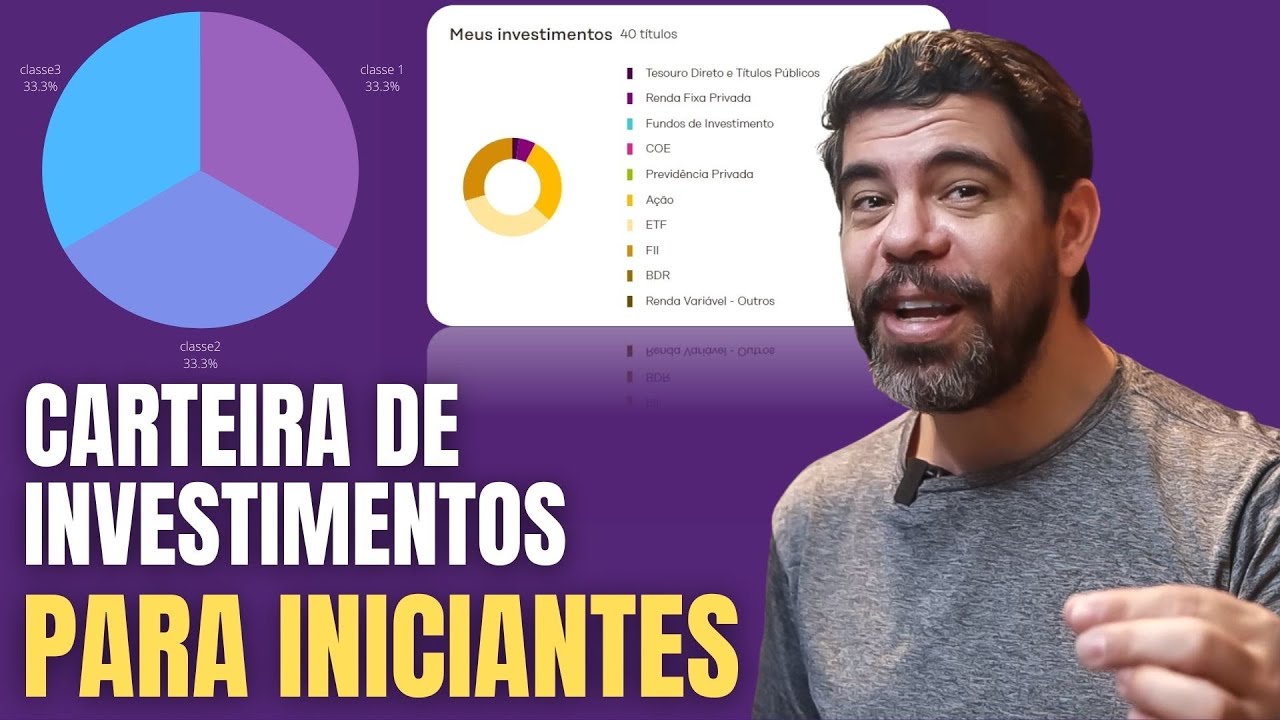 [CARTEIRA DE INVESTIMENTOS PARA INICIANTES] Melhor estratégia para COMEÇAR A INVESTIR