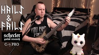 Video thumbnail for GEAR REVIEW! SCHECTER C-7 PRO - Hails + Fails with jdBlut by The DB Archives