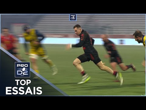 TOP Essais de la J17 – PRO D2 – Saison 2023-2024