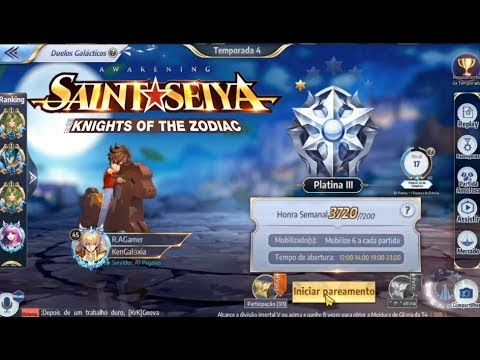 DUELOS GALÁTICOS RUMO AO LENDÁRIO - SAINT SEIYA AWAKENING