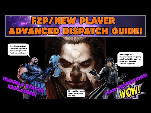 Marvel Future Fight: F2P/New Player Advanced Dispatch Guide!  🔮🤓🔥