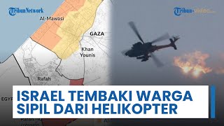 Israel Tembaki Warga Palestina dari Helikopter saat Lintasi Kamp Pengungsi Padat Penduduk