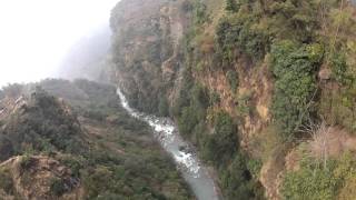 preview picture of video 'Bungy Jumping at Nepal'