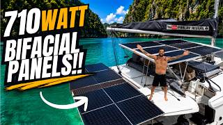 Download lagu Are These the BIGGEST SOLAR PANELS You've Seen on a BOAT? - (Episode 367) mp3