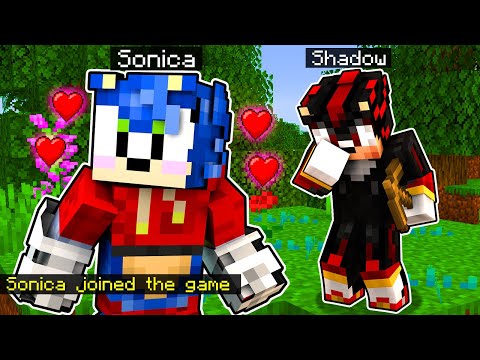 Sonica WANTS Shadow In Minecraft!