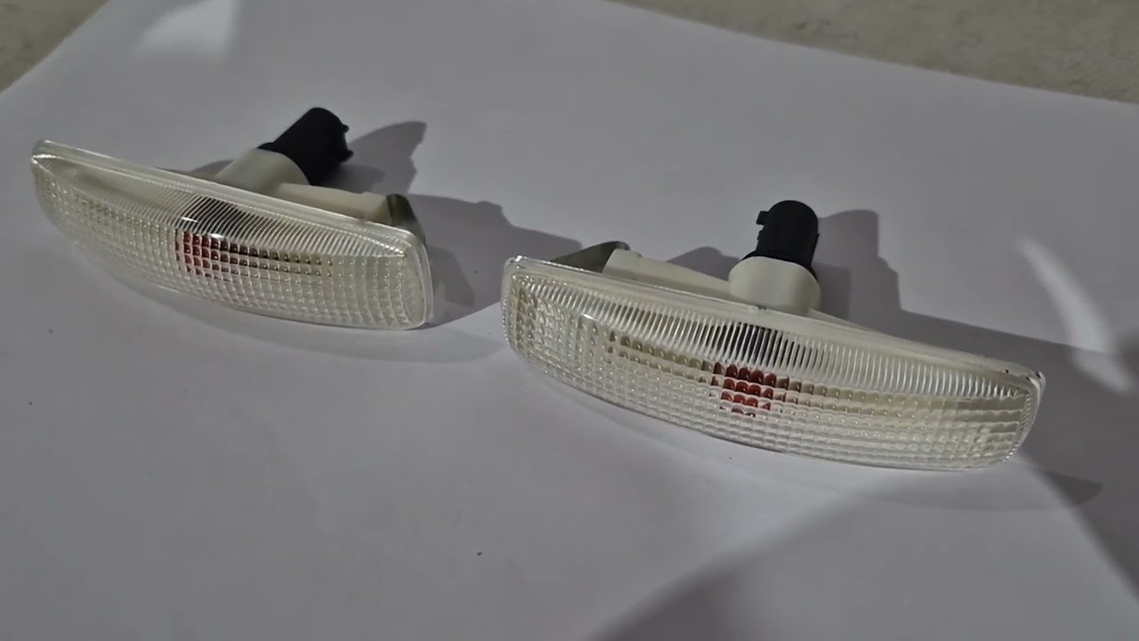 Боковые повторители поворотов (2 шт) Video 1