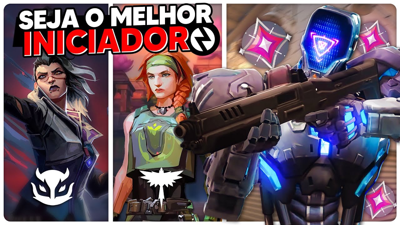APRENDA A JOGAR COM INICIADOR NO VALORANT! *SUBA DE ELO*