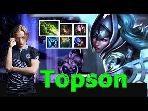 Topson Luna - Ethereal Blade Mid Flopson Dota 2 Ranked Gameplay