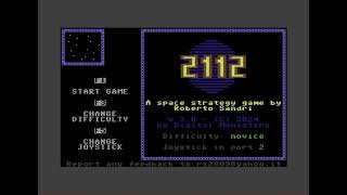 COMMODORE 64 += 2112 += NEW  GAME 2024 - Version 3.0